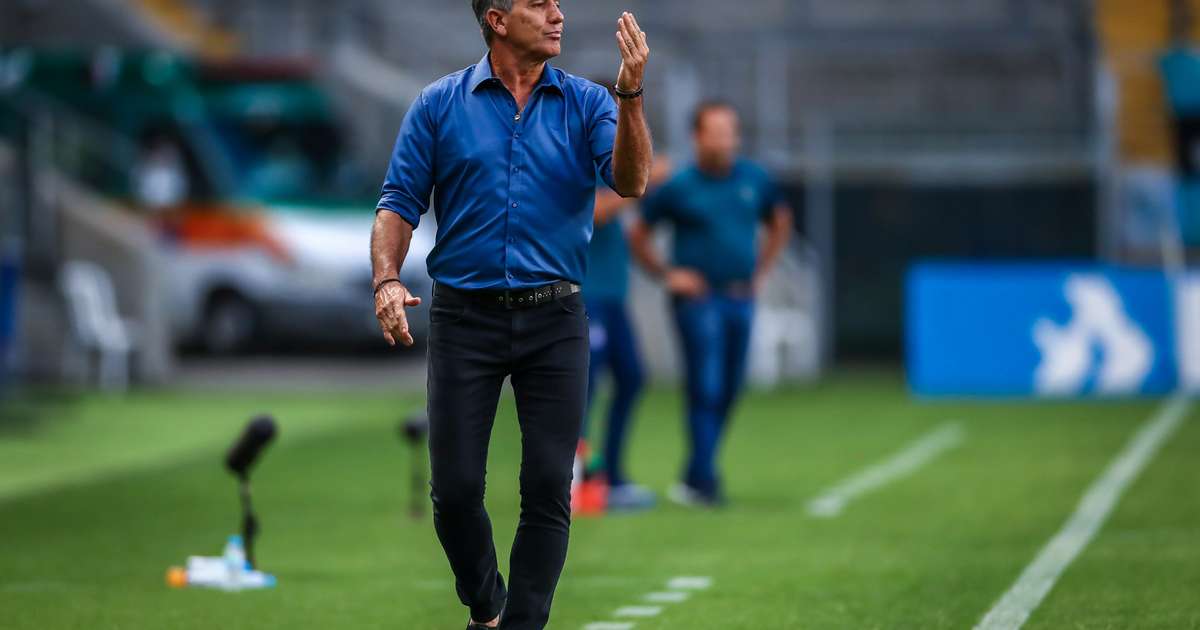 Renato não joga a toalha e reconhece jogo fraco do Grêmio: Coisas não deram certo