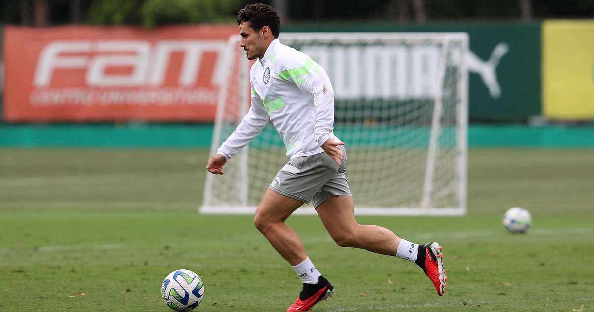 Contra o Fortaleza, Veiga pode igualar Ademir da Guia na artilharia do Palmeiras no Brasileirão