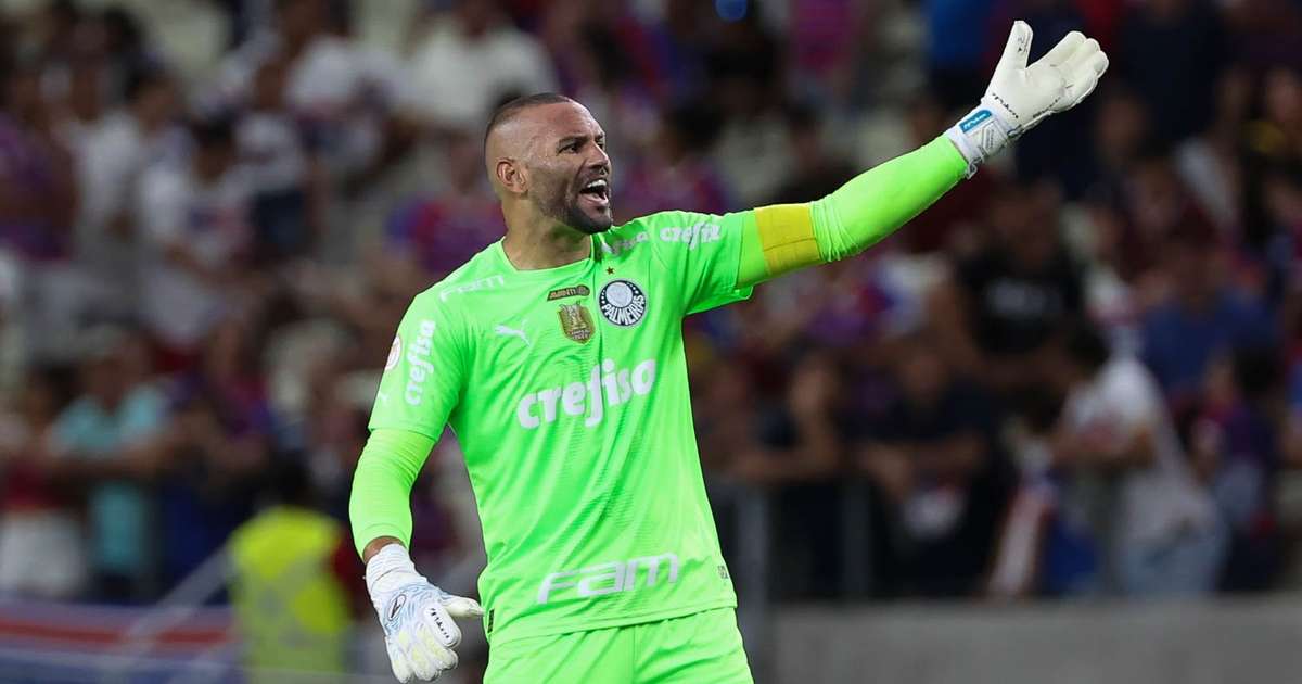 Weverton valoriza empate do Palmeiras em Fortaleza e fala sobre a briga pelo título: 