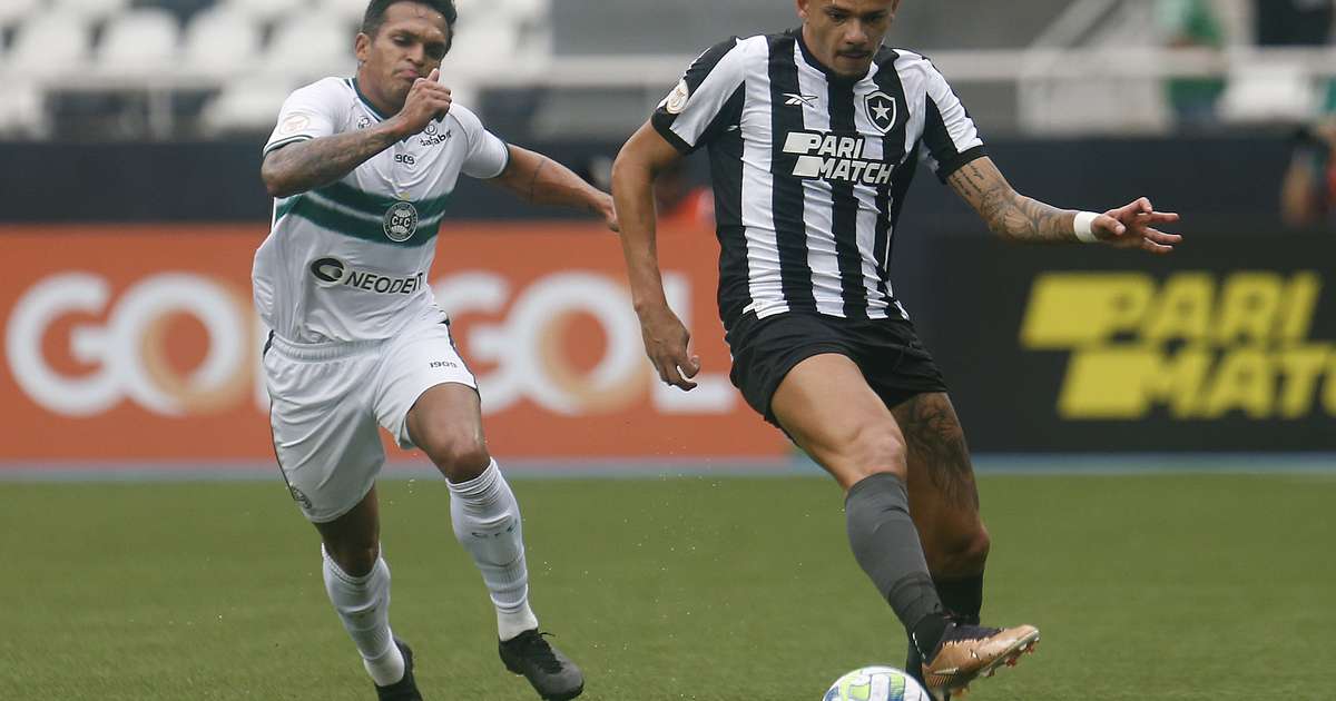 Coritiba x Botafogo: onde assistir ao vivo ao jogo do Brasileirão