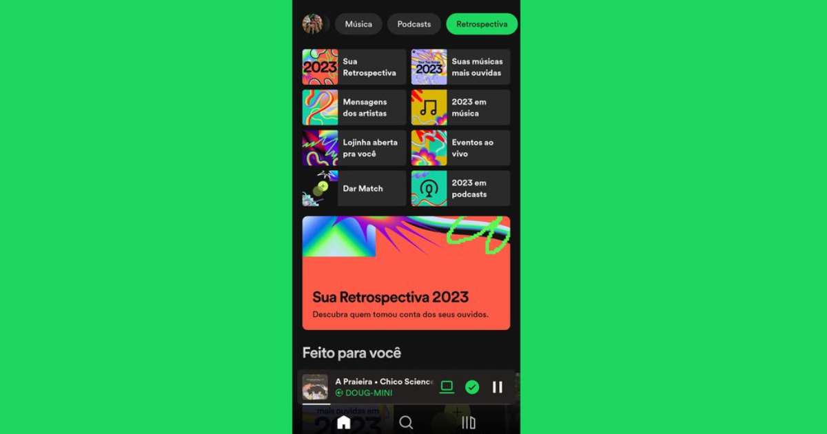 Não consegue acessar a retrospectiva Spotify 2023? Saiba como resolver