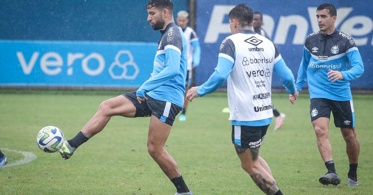 Grêmio pode ter novidade no meio contra o Goiás; veja a provável escalação