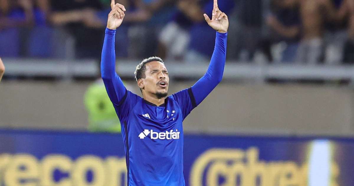 Matheus Pereira comemora primeiro gol pelo Cruzeiro, mas lamenta empate: Merecíamos ganhar