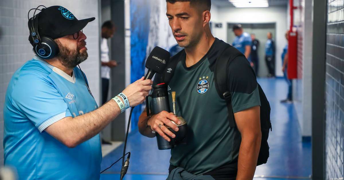 Suárez agradece companheiros do Grêmio e se despede da Arena: Um dia especial
