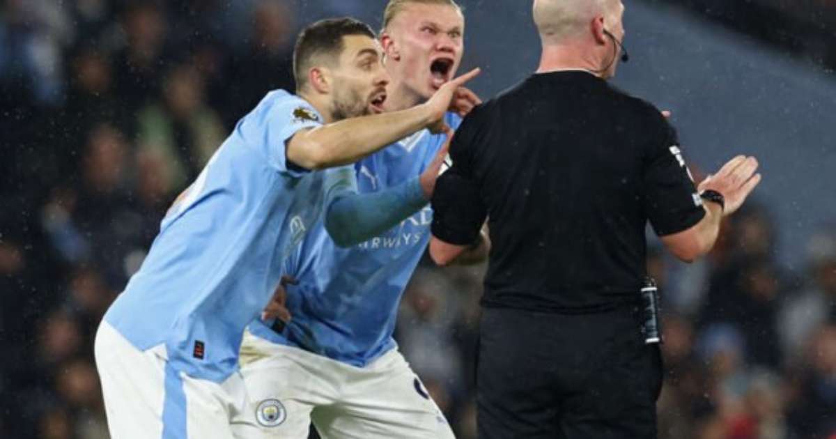 Mas que raio!»: lance polémico no Man. City-Tottenham deixou Haaland à  beira de um ataque de nervos - Inglaterra - Jornal Record