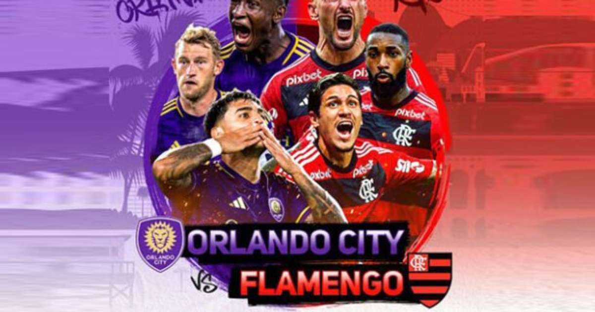 Flamengo anuncia jogo com Orlando City em pré-temporada nos