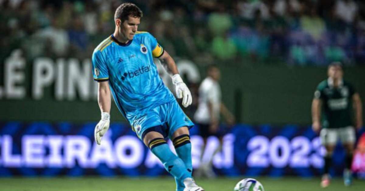 Rafael Cabral celebra ida do Cruzeiro à Copa Sul-Americana: Sensacional