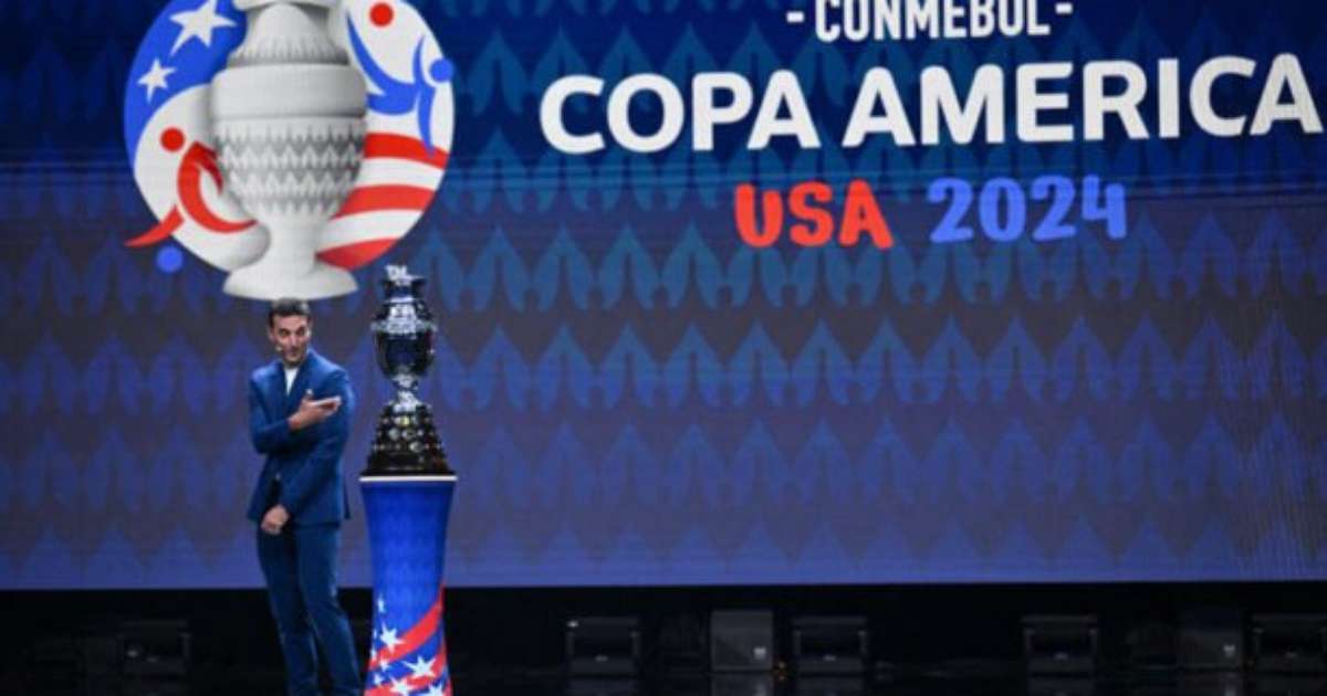 Sorteio da Copa América-2024. Estes são os rivais do Brasil