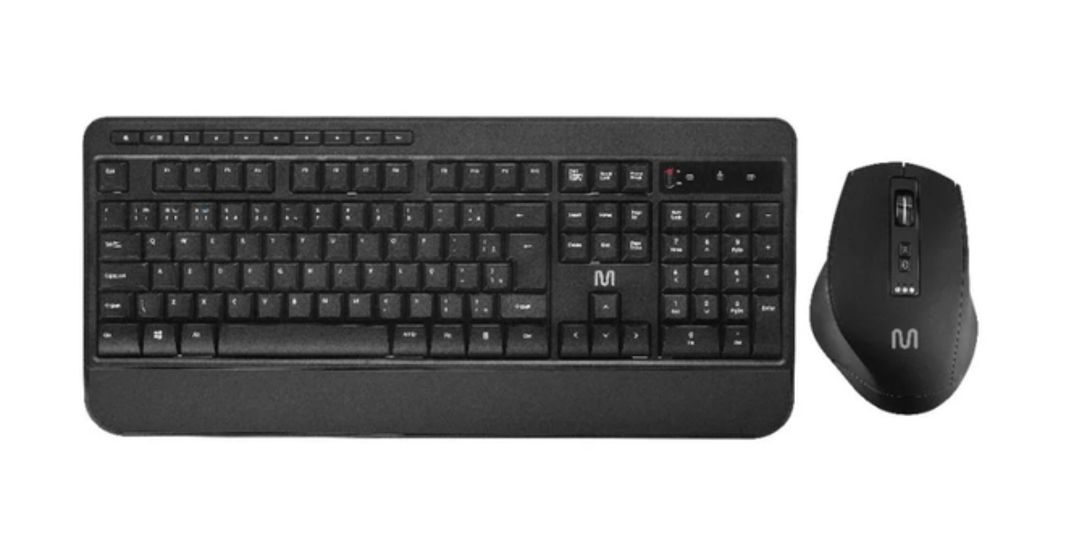 Multi lança mouses e teclados no Brasil com design ergonômico e várias