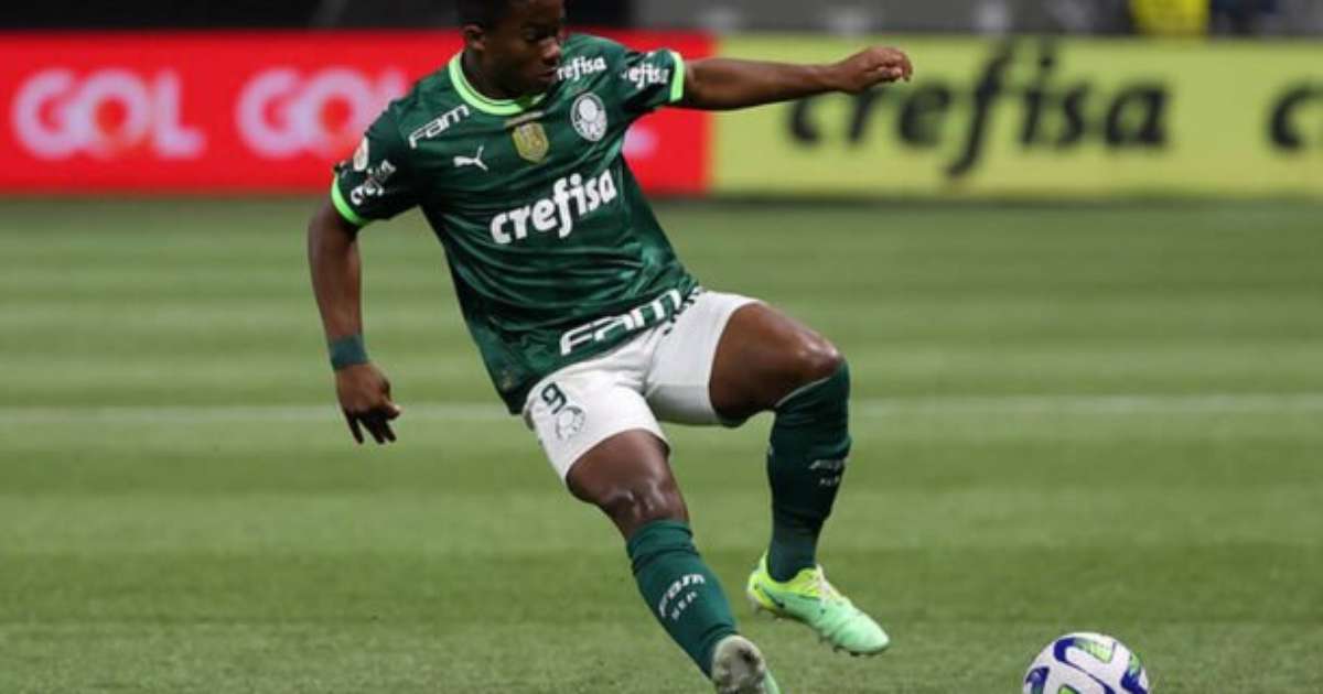 Endrick, do Palmeiras: 