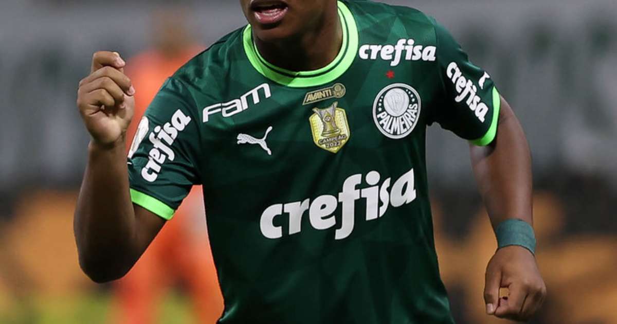 Convocado para o Pré-Olímpico, Endrick pode ser desfalque do Palmeiras na Supercopa do Brasil