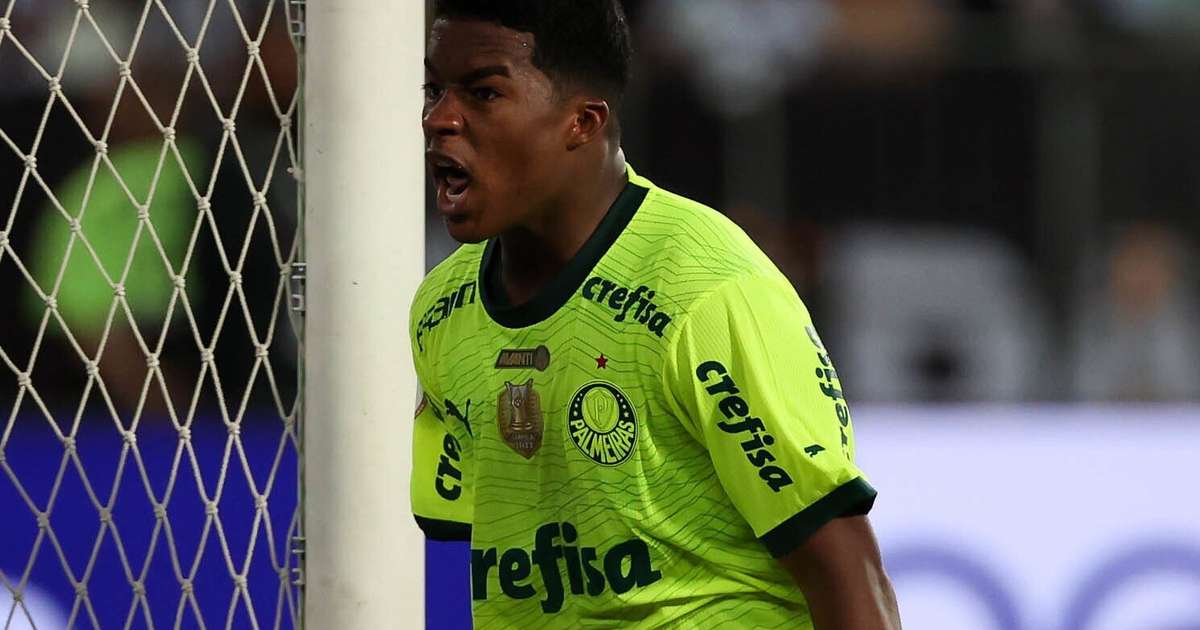 Endrick pode desfalcar o Palmeiras na Supercopa contra o São Paulo