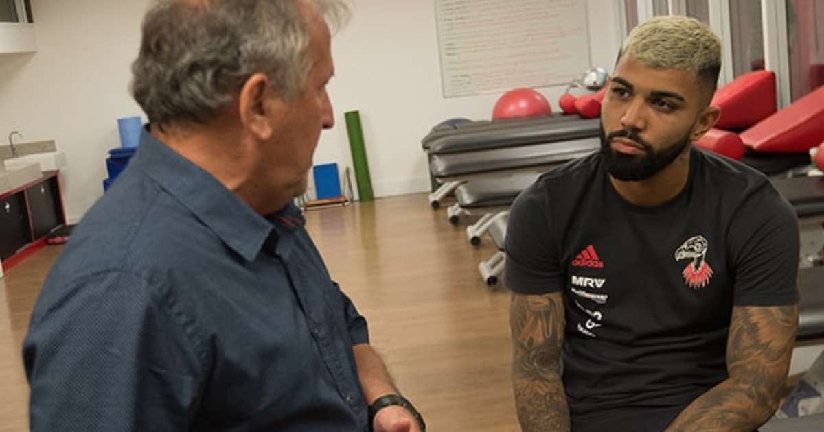 Deixem ele em paz: Zico demonstra apoio a Gabigol, ressalta importância no Flamengo e faz apelo a críticos