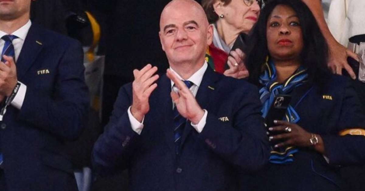 Presidente da Fifa parabeniza Palmeiras por vaga no Mundial de Clubes-2025