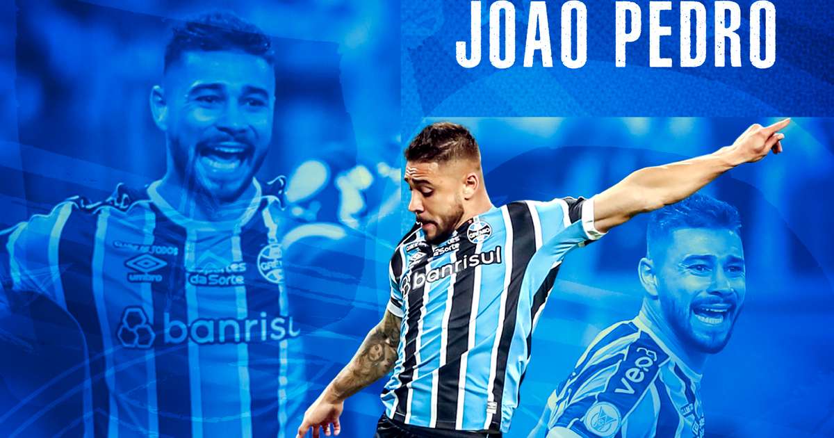 Grêmio anuncia renovação do lateral João Pedro até 2025