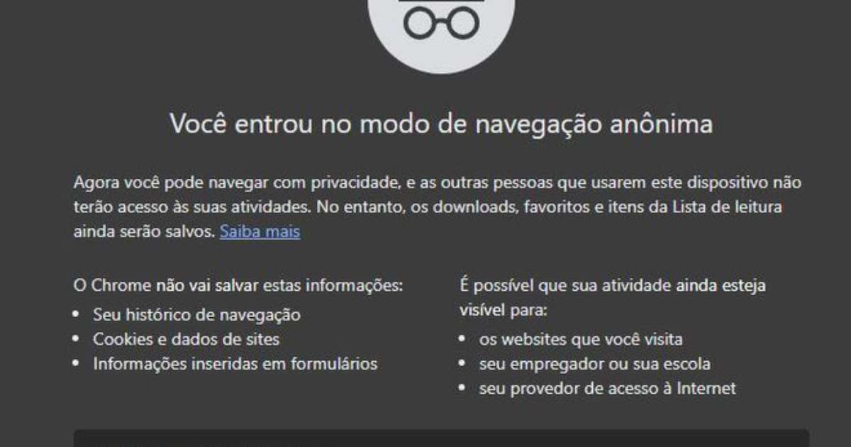 Google faz acordo em a o sobre rastreamento em modo an nimo do Chrome