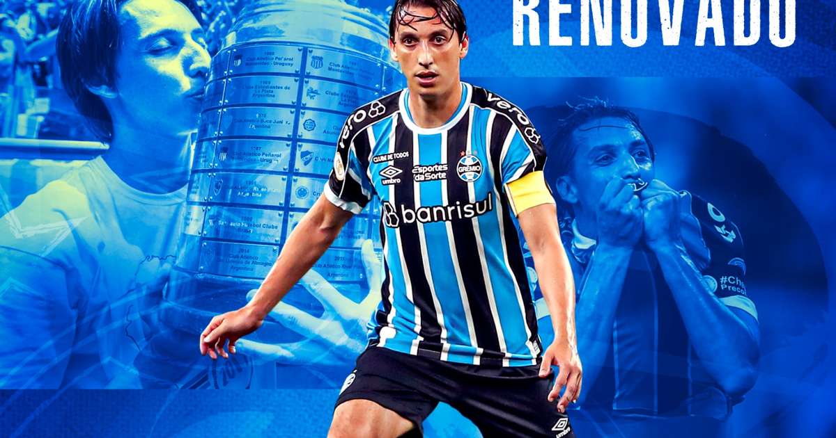 Grêmio anuncia a renovação contratual do ídolo Pedro Geromel