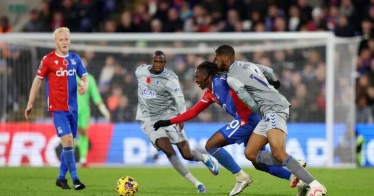 Crystal Palace x Everton: onde assistir, escalações e arbitragem