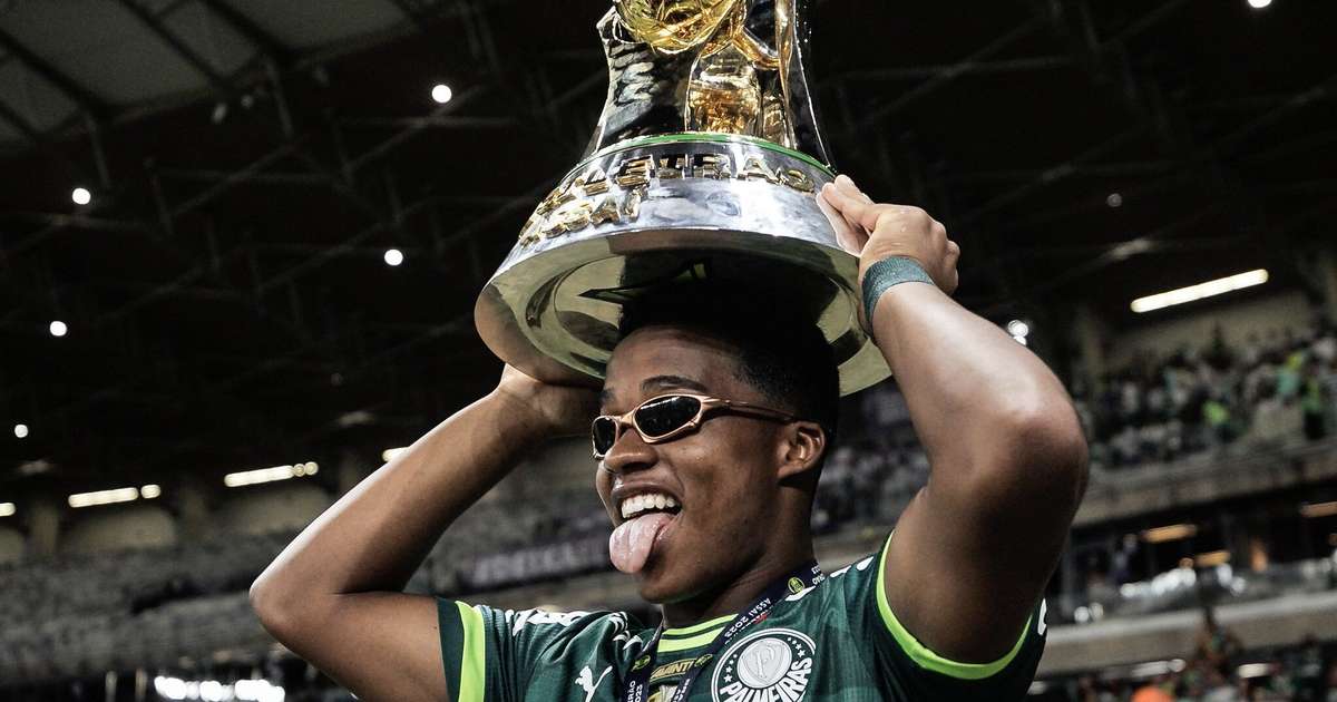 Palmeiras define situação de Endrick para Supercopa do Brasil, contra o São Paulo