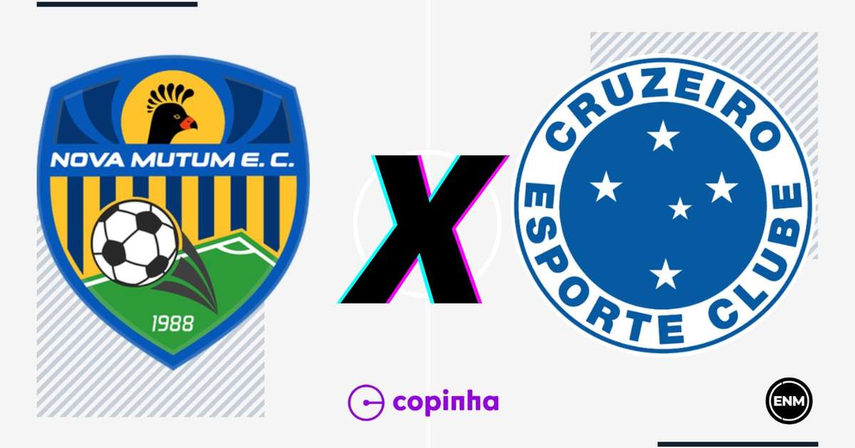 Nova Mutum-MT x Cruzeiro: prováveis escalações, arbitragem, onde assistir e palpites