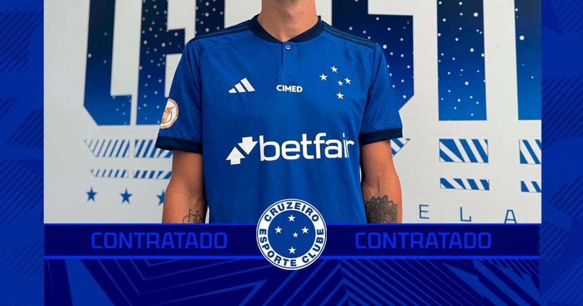 Cruzeiro oficializa a contratação do atacante argentino Juan Ignacio Dinenno