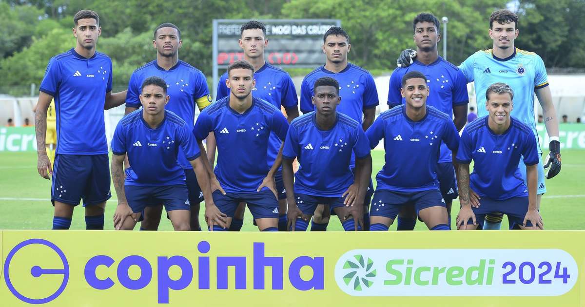 Tabela! Entenda a situação do Cruzeiro para se classificar na Copinha