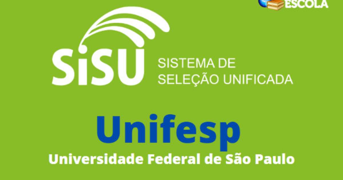 SiSU 2024 Unifesp terá quase 3 mil vagas
