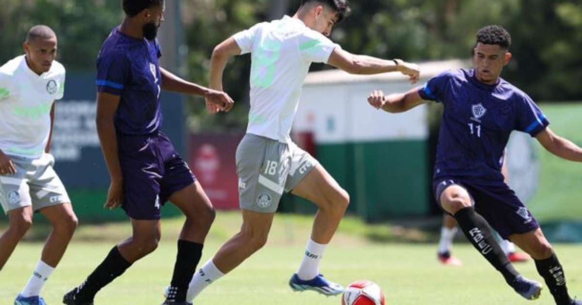 Palmeiras goleia Rio Branco em jogo-treino; veja os lances