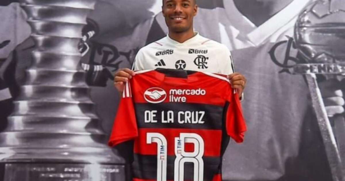 Flamengo define o número de De La Cruz na temporada