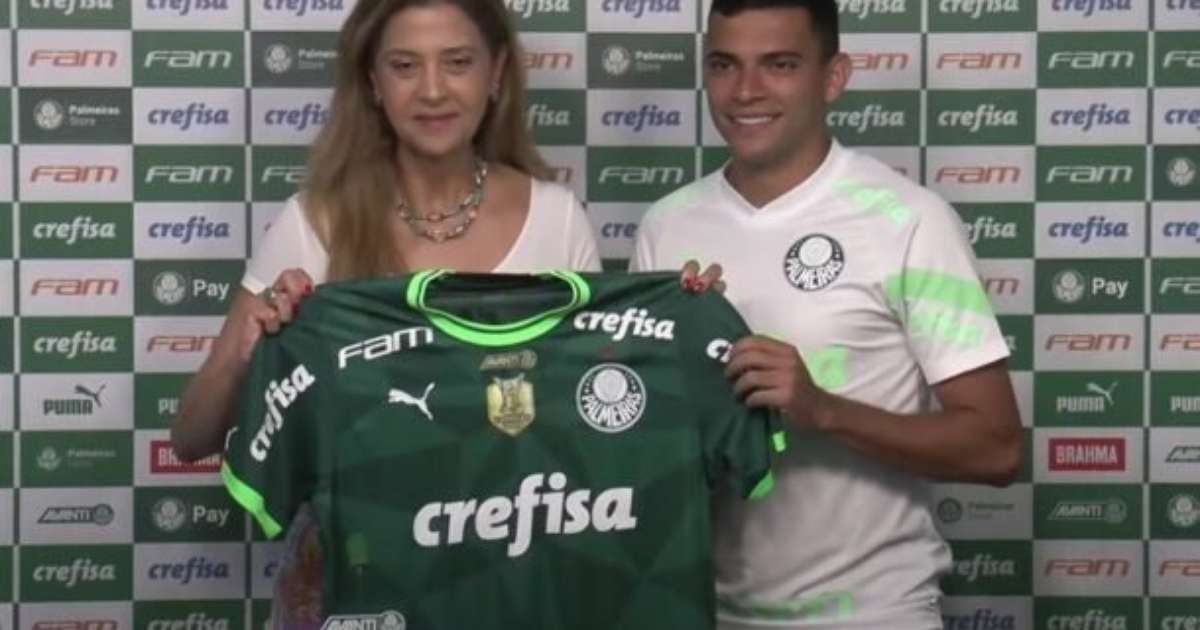 Bruno Rodrigues é apresentado no Palmeiras: 'Melhor decisão da minha vida'