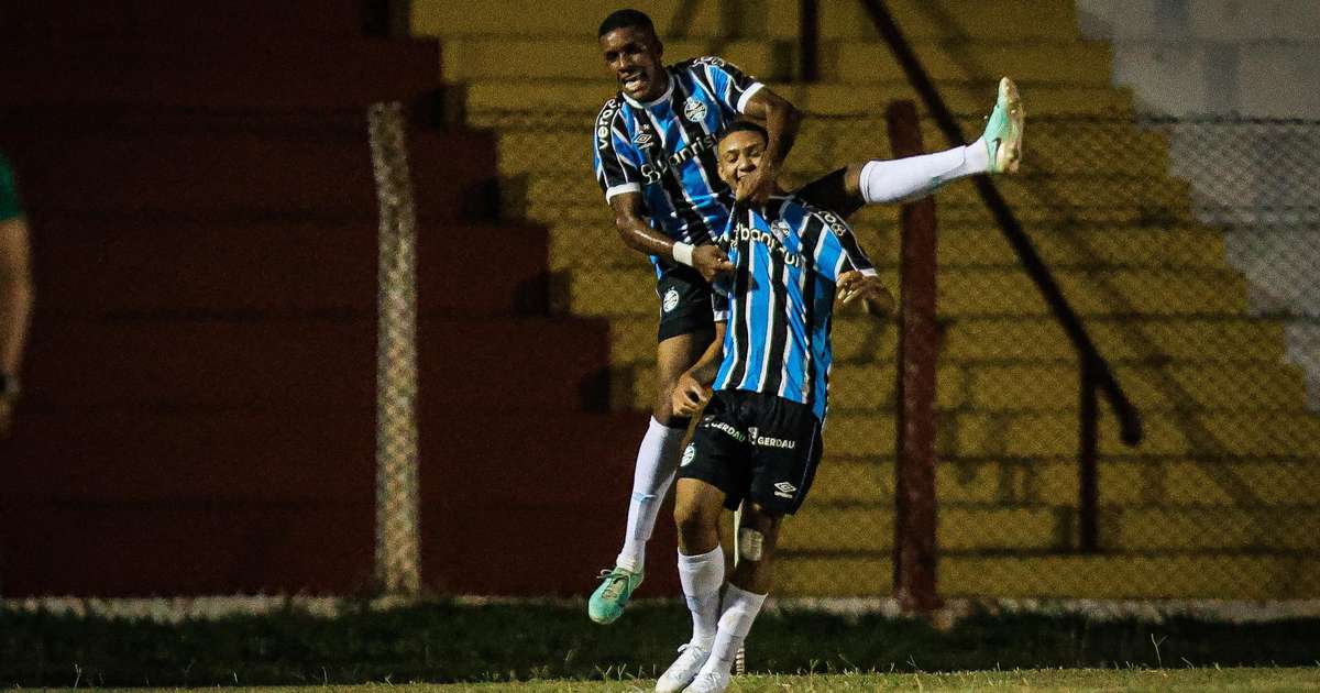 Grêmio confirma o favoritismo e elimina o Mirassol na Copinha 2024