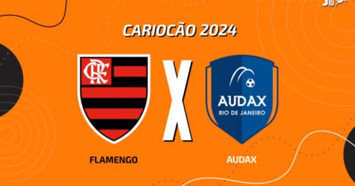 Flamengo x Audax, AO VIVO, com a Voz do Esporte, às 20h