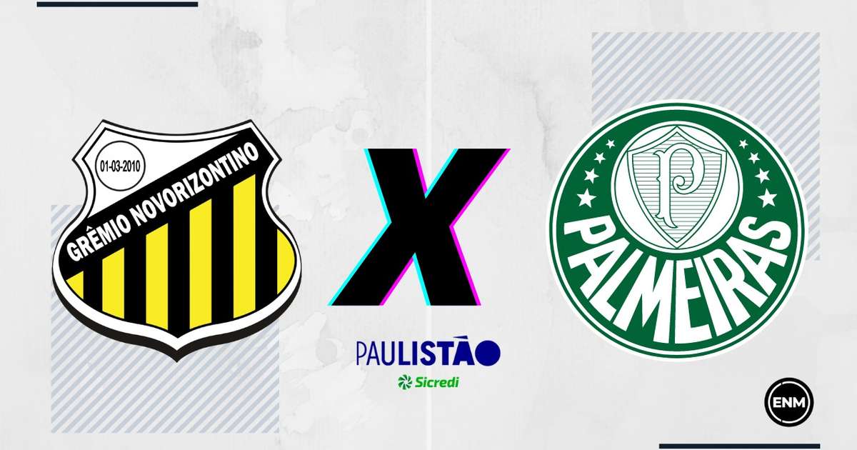 Novorizontino x Palmeiras: escalações, desfalques, retrospecto, onde assistir, arbitragem e palpites