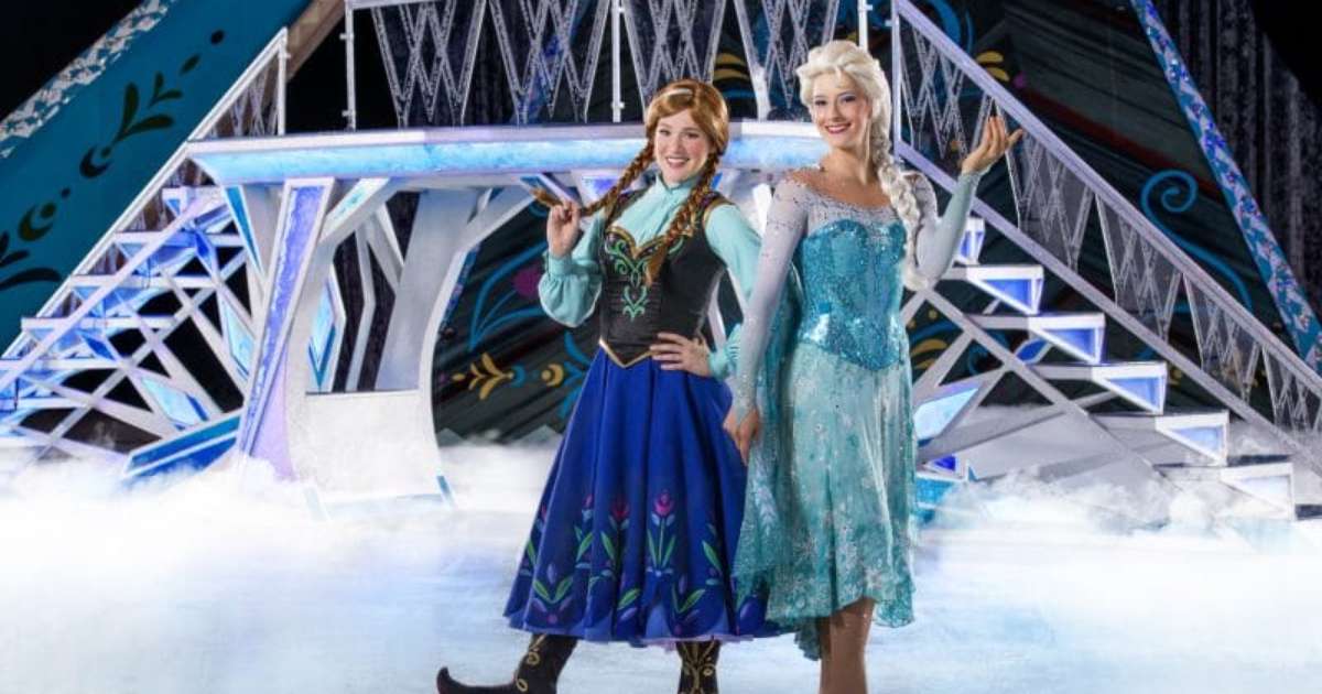 Frozen no Disney on Ice 2024! Anna, Elsa e Olaf fazem show no gelo com
