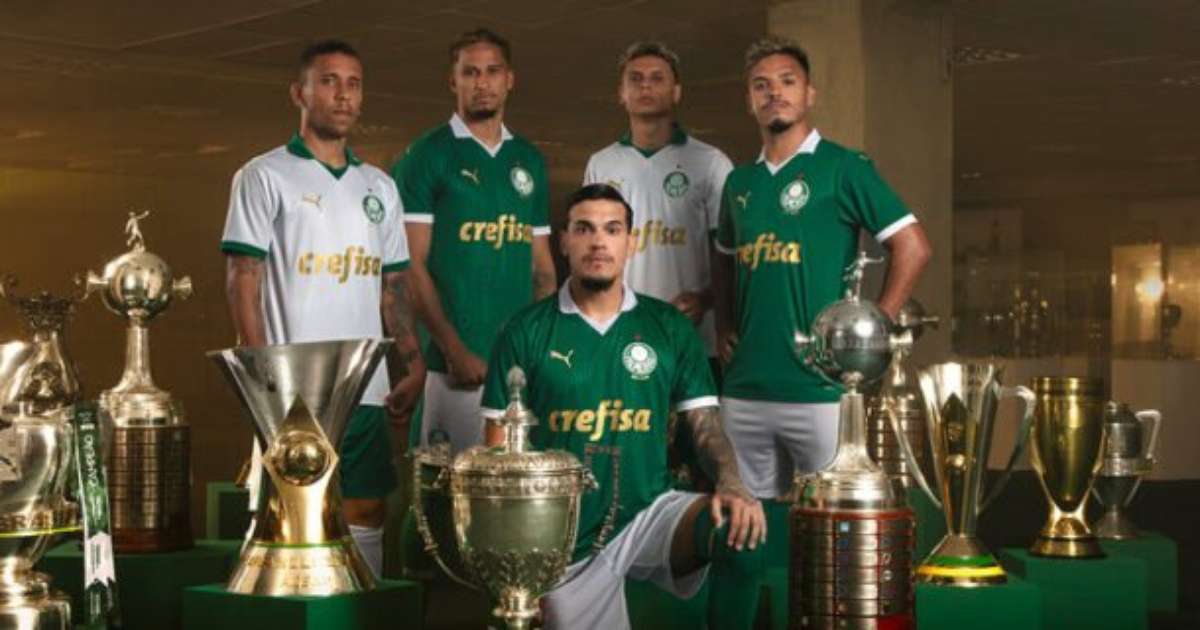 Palmeiras apresenta novos uniformes para a temporada 2024