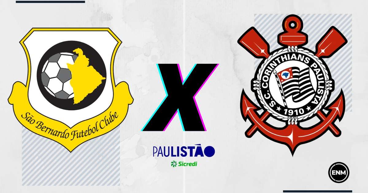 Corinthians x São Bernardo: prováveis escalações, arbitragem, onde assistir e palpites