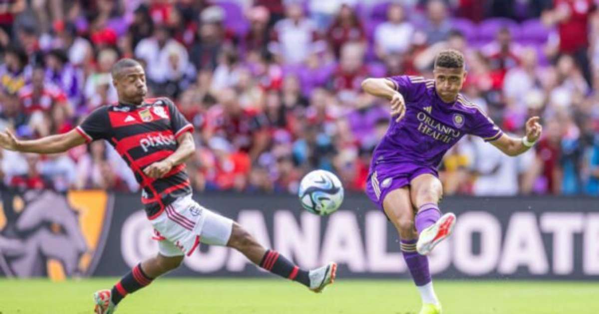 Flamengo sai na frente, mas fica no empate com o Orlando City em amistoso