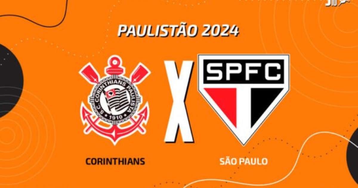 Corinthians x São Paulo, AO VIVO, com a Voz do Esporte, às 18h