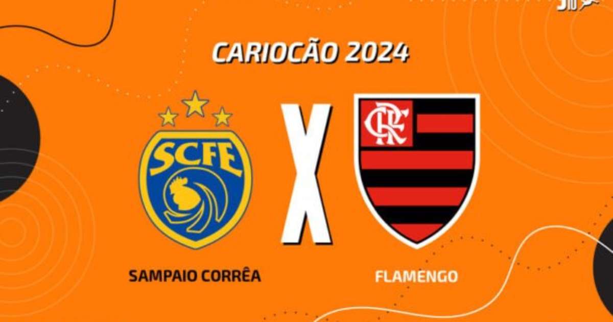 Sampaio Corrêa-RJ x Flamengo: onde assistir, escalações e arbitragem