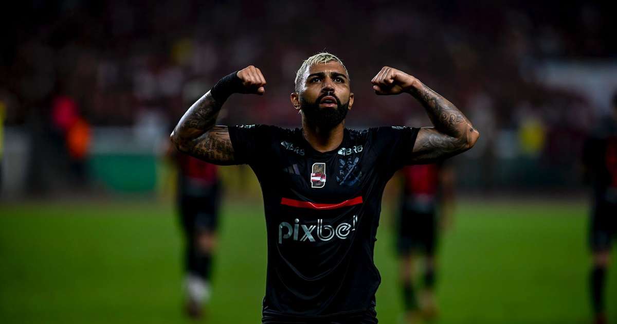 Gabigol bate marca de Leônidas da Silva com a camisa do Flamengo e iguala feito de outro ídolo