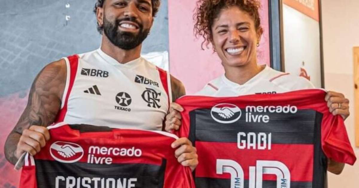 Cristiane celebra chegada ao Flamengo e fala sobre relação com Gabigol