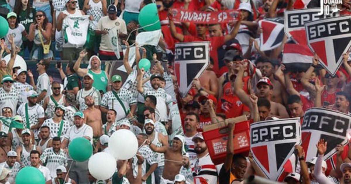 Ambiente harmonioso entre torcedores cativa Belo Horizonte antes da Supercopa