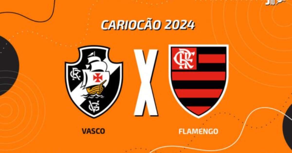 Vasco x Flamengo: transmissão, formações e arbitragem do clássico carioca