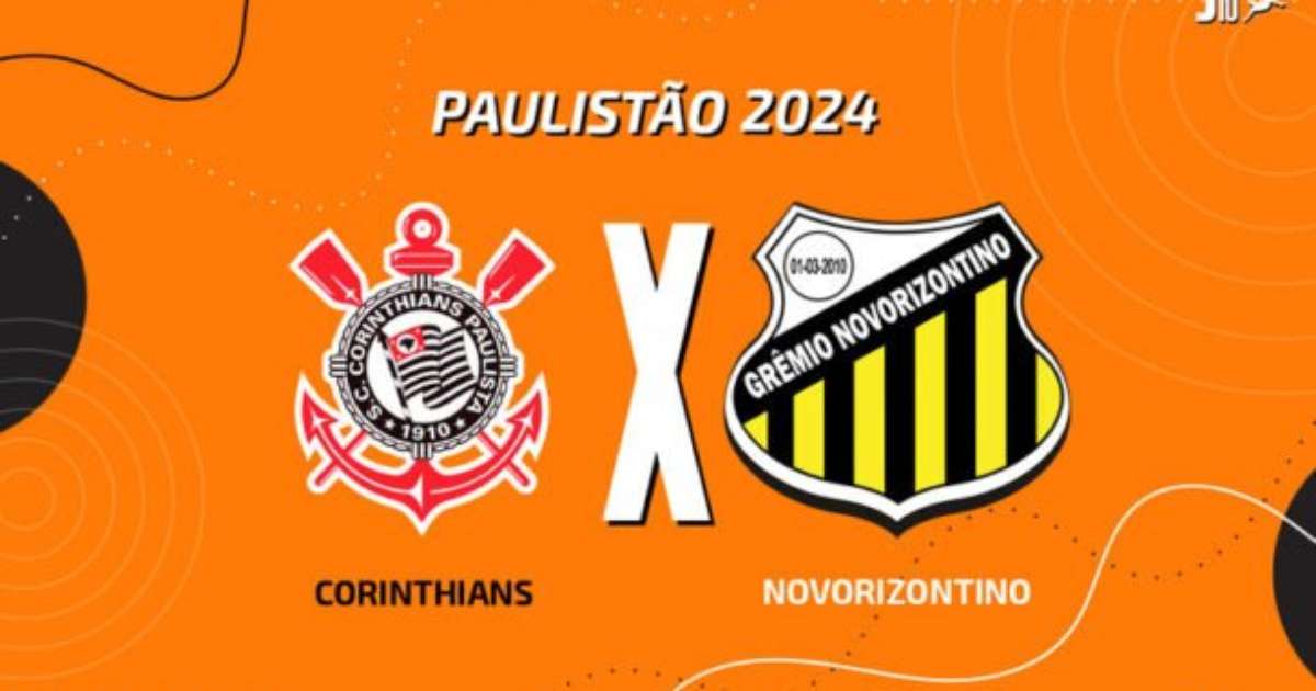 Corinthians vs Novorizontino: transmissão, times e arbitragem do duelo decisivo.
