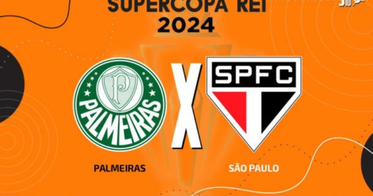 Palmeiras x São Paulo onde assistir, escalações e arbitragem