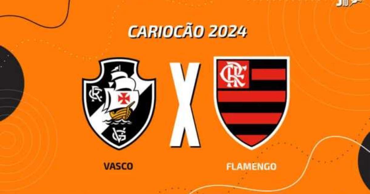 Jogo Vasco x Flamengo, narração ao vivo às 17h30 com Voz do Esporte
