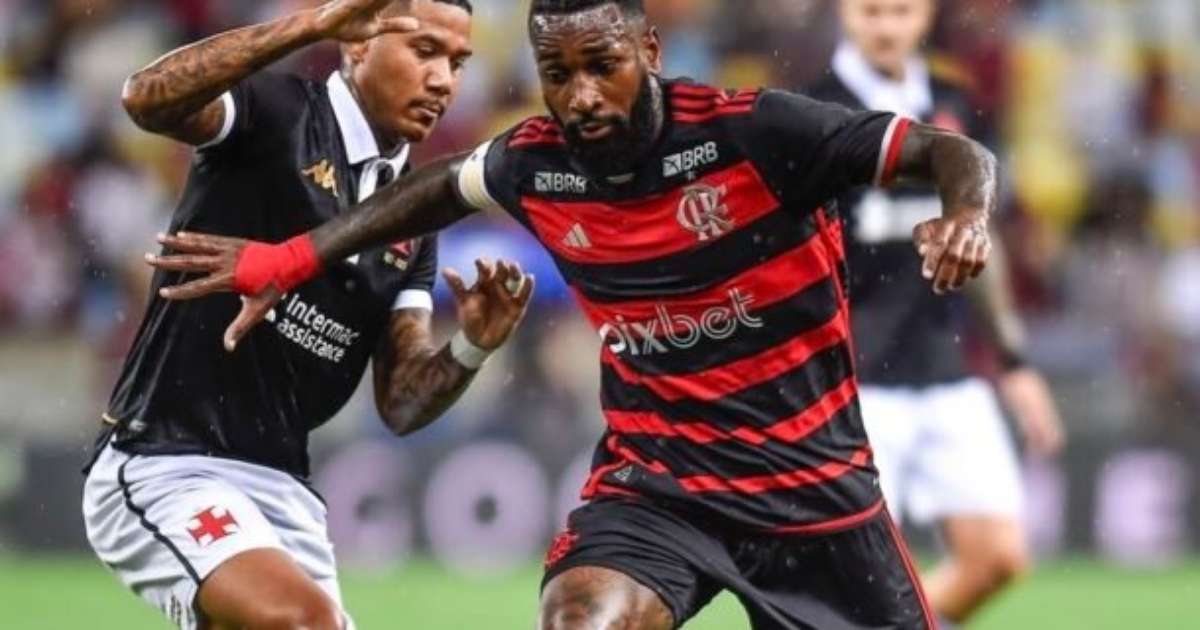 Poucas novidades sob a chuva no clássico entre Flamengo e Vasco