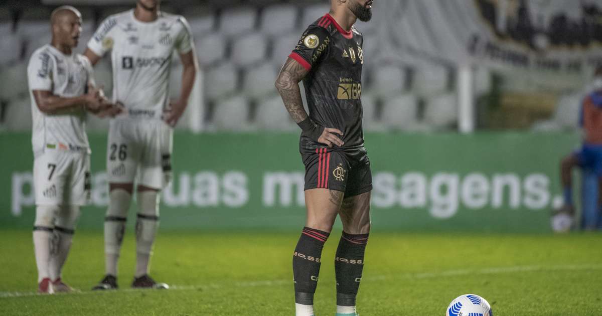 Gabigol tem 75% de aproveitamento em cobranças de pênalti pelo Flamengo.