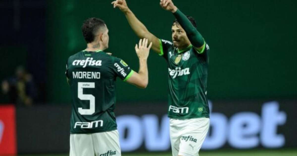Formação tática e escalação do Palmeiras para o desafio contra o Ituano.