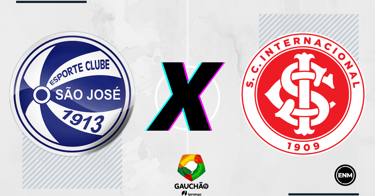 São José-RS x Internacional: escalações, arbitragem, retrospecto, onde ...